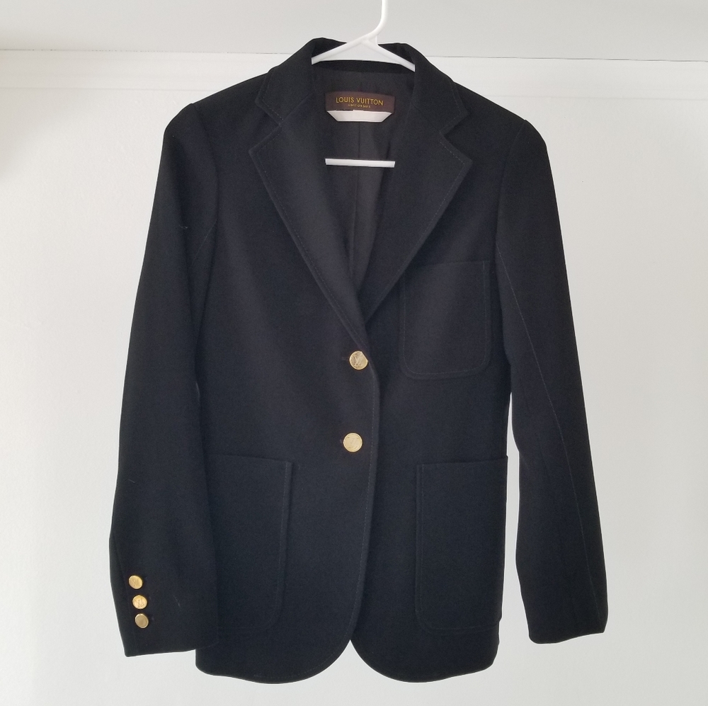 Louis Vuitton Uniform Blazer Black